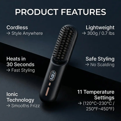 Ionic Beard Straightener 2.0