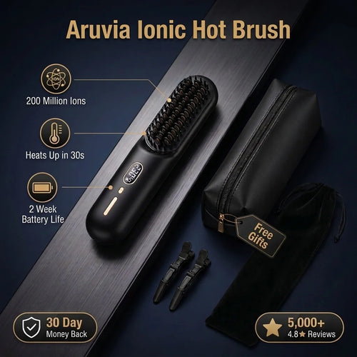 Ionic Hot Brush for Hair